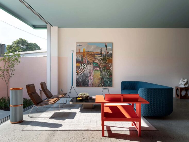 Plus Minus Design | 艺术范儿，悉尼帕丁顿庭院别墅