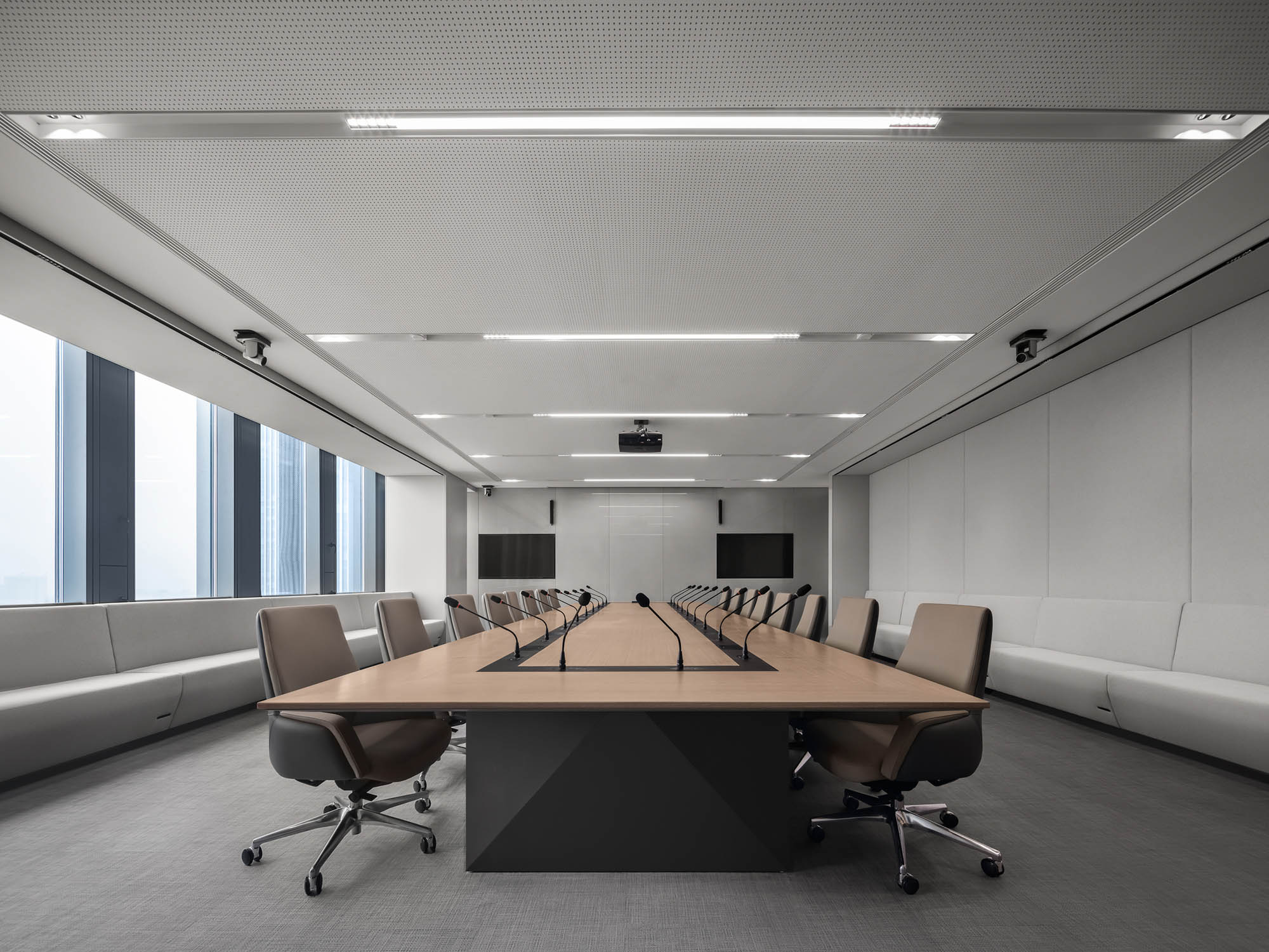 办公室设计,办公室设计案例,科技公司办公室设计,开放式办公室设计,华润置地华北大区总部北京办公室,北京,栋三尺设计