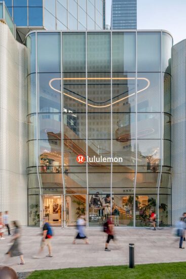 AIM 恺慕建筑设计 | Lululemon 上海旗舰店
