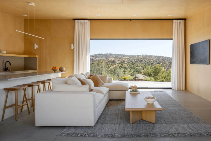 PPAA | 美国加利福尼亚全开放式极简山景别墅