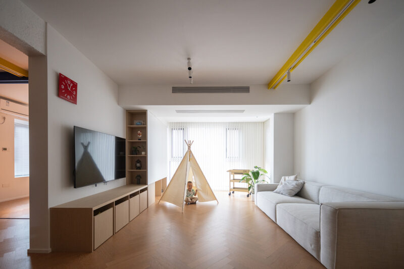 设计巷川 | 148㎡，武汉三居室-亲子成长宅