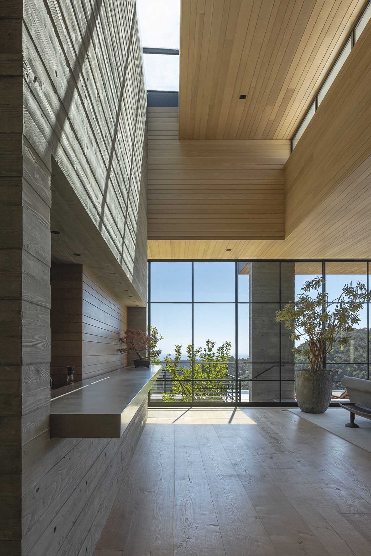 别墅设计,Abramson Architects,别墅设计案例,别墅设计方案,别墅装修,洛杉矶,Clements Design,景观别墅,山顶景观别墅,野兽派