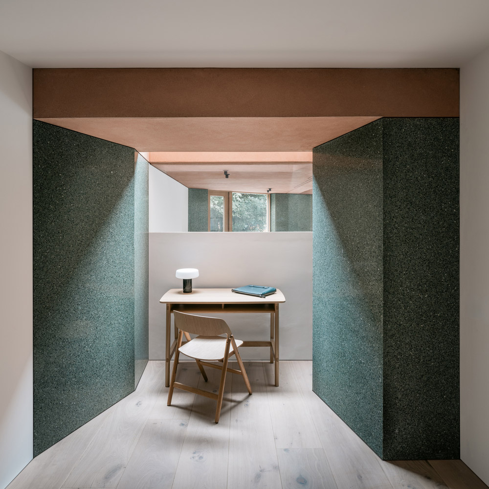 ConForm Architects,别墅设计,97㎡,英国,伦敦,别墅设计案例,别墅设计方案,庭院改造,水磨石