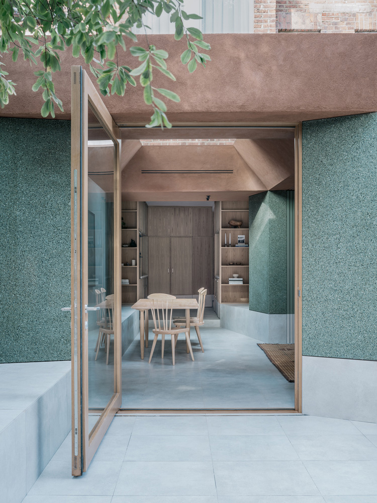 ConForm Architects,别墅设计,97㎡,英国,伦敦,别墅设计案例,别墅设计方案,庭院改造,水磨石