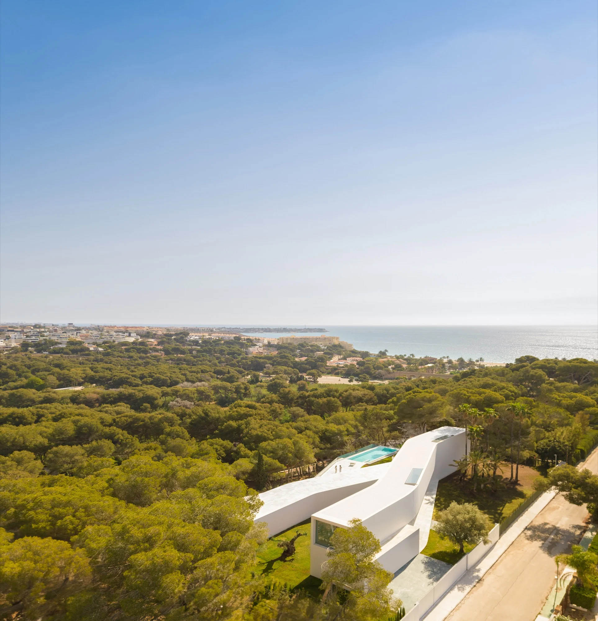 Fran Silvestre Arquitectos,别墅设计案例,别墅设计方案,海景别墅,西班牙,景观别墅,极简主义,极简风格