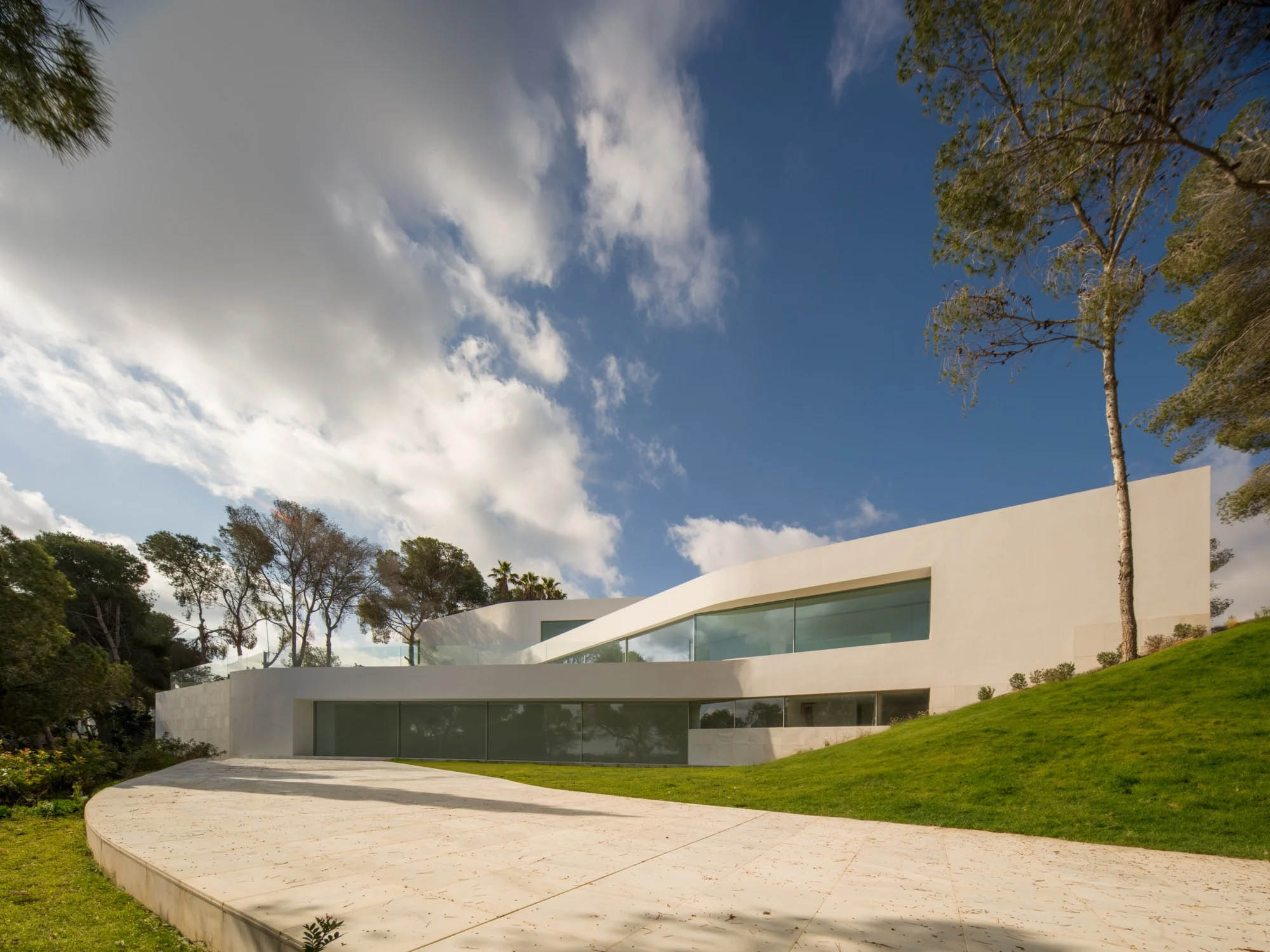 Fran Silvestre Arquitectos,别墅设计案例,别墅设计方案,海景别墅,西班牙,景观别墅,极简主义,极简风格