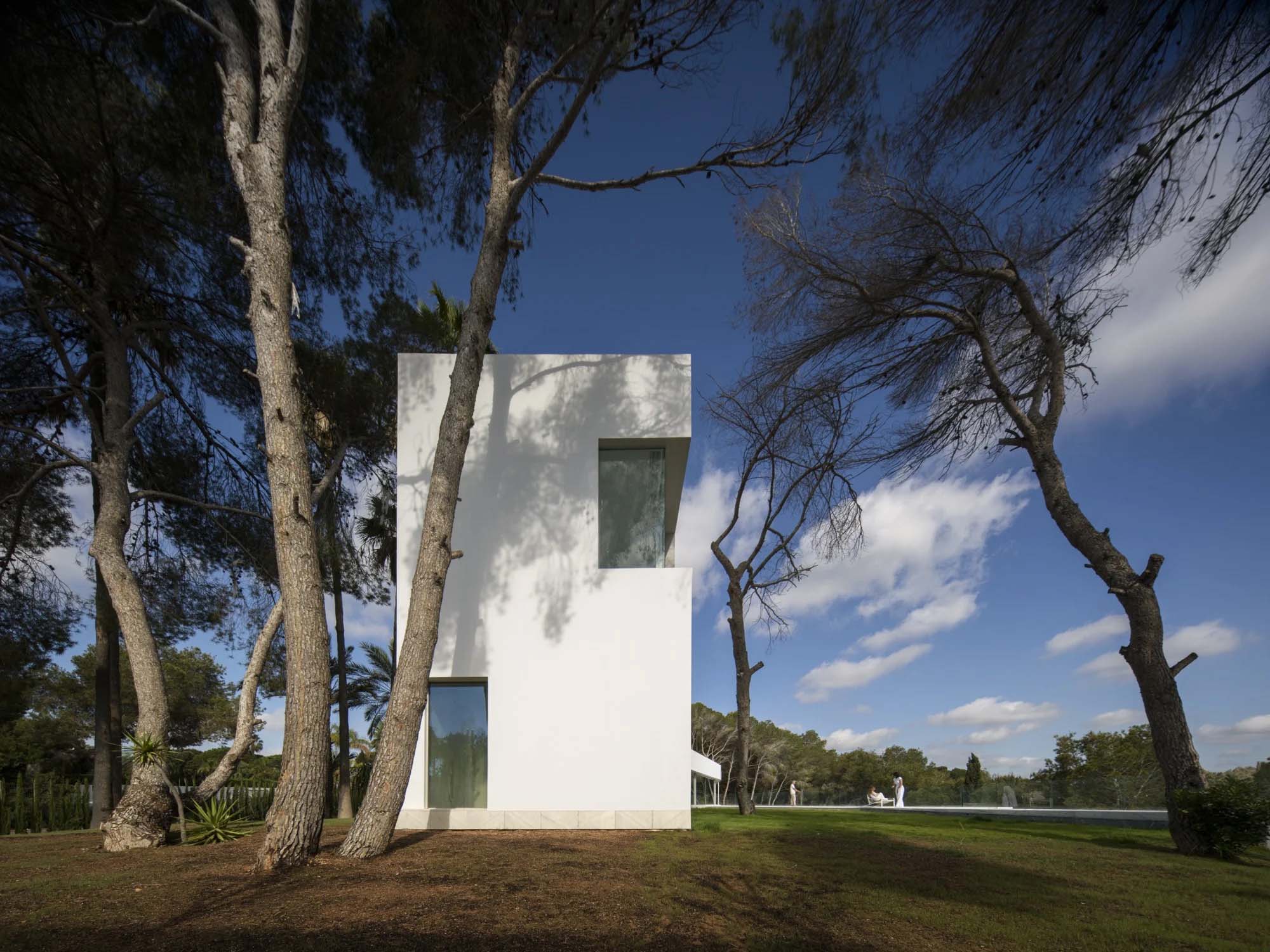 Fran Silvestre Arquitectos,别墅设计案例,别墅设计方案,海景别墅,西班牙,景观别墅,极简主义,极简风格