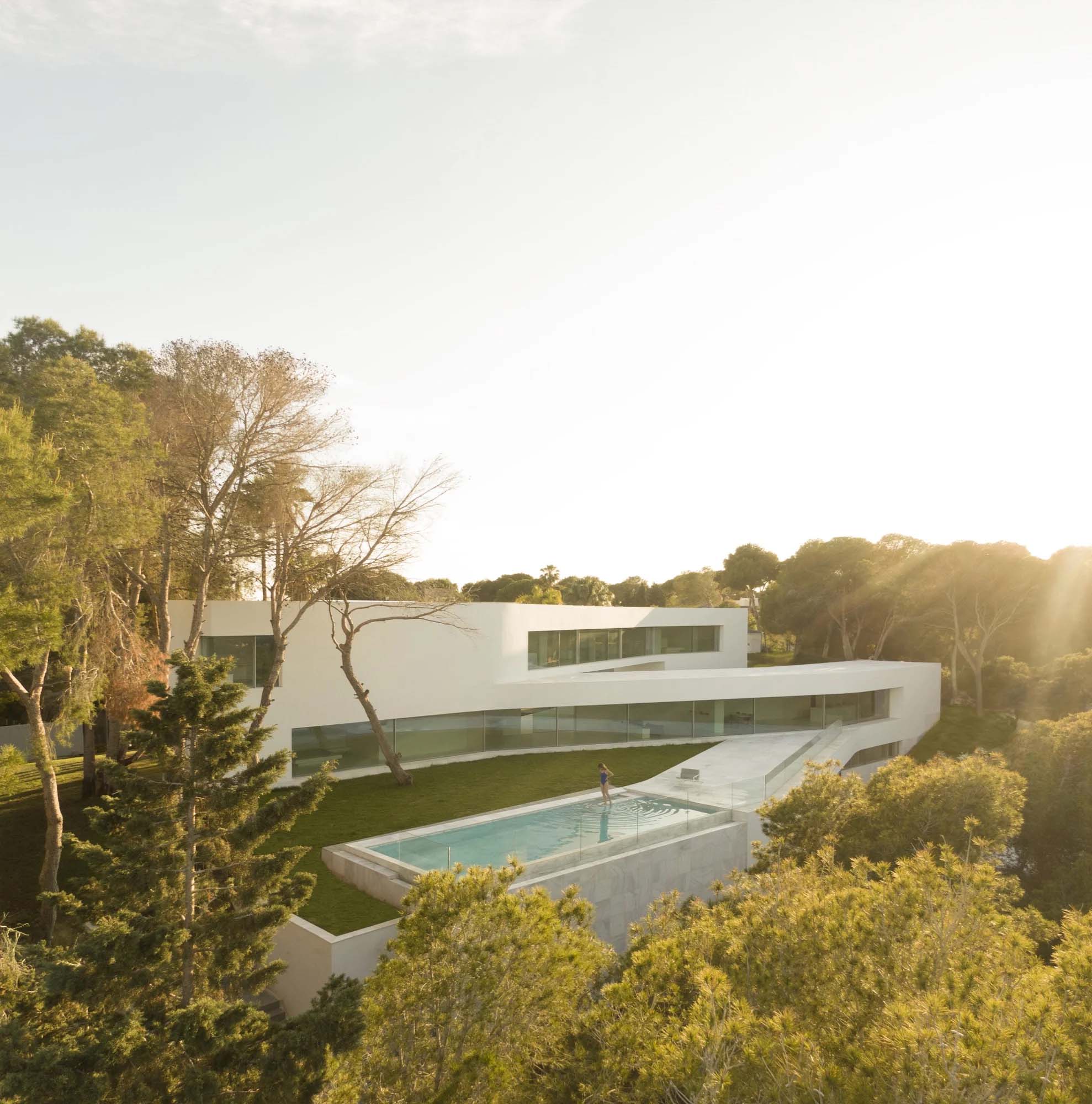 Fran Silvestre Arquitectos,别墅设计案例,别墅设计方案,海景别墅,西班牙,景观别墅,极简主义,极简风格