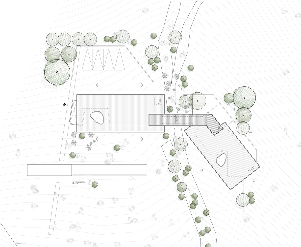 别墅设计,Elton&Deves Arquitectos,Chamorro Arquitecto,250㎡,别墅设计案例,别墅设计方案,别墅装修,半山别墅,智利,景观别墅