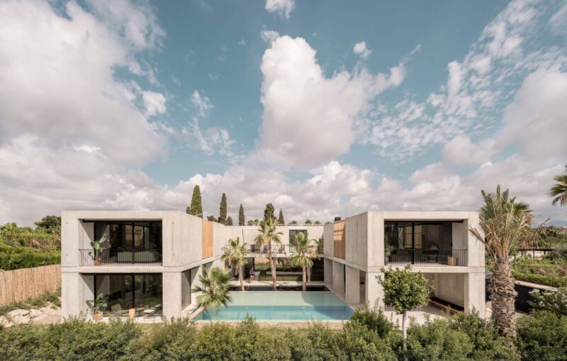 eneseis Arquitectura | 475㎡，西班牙野兽派风格共居住宅设计