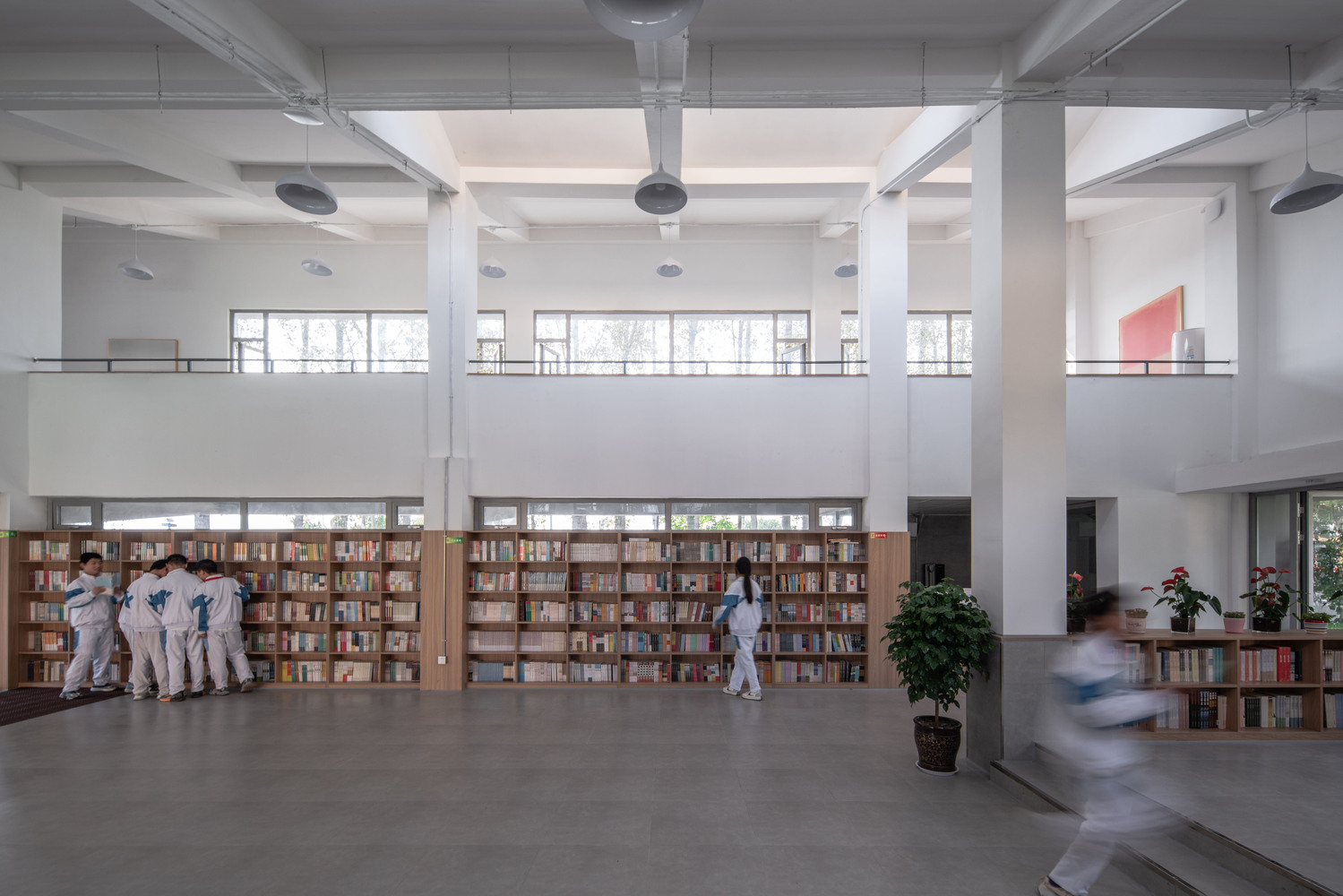 图书馆设计,学校图书馆设计,图书室设计,校园图书室设计,校园图书馆,图书馆设计案例,图书馆设计方案,垣建筑,西安,350㎡
