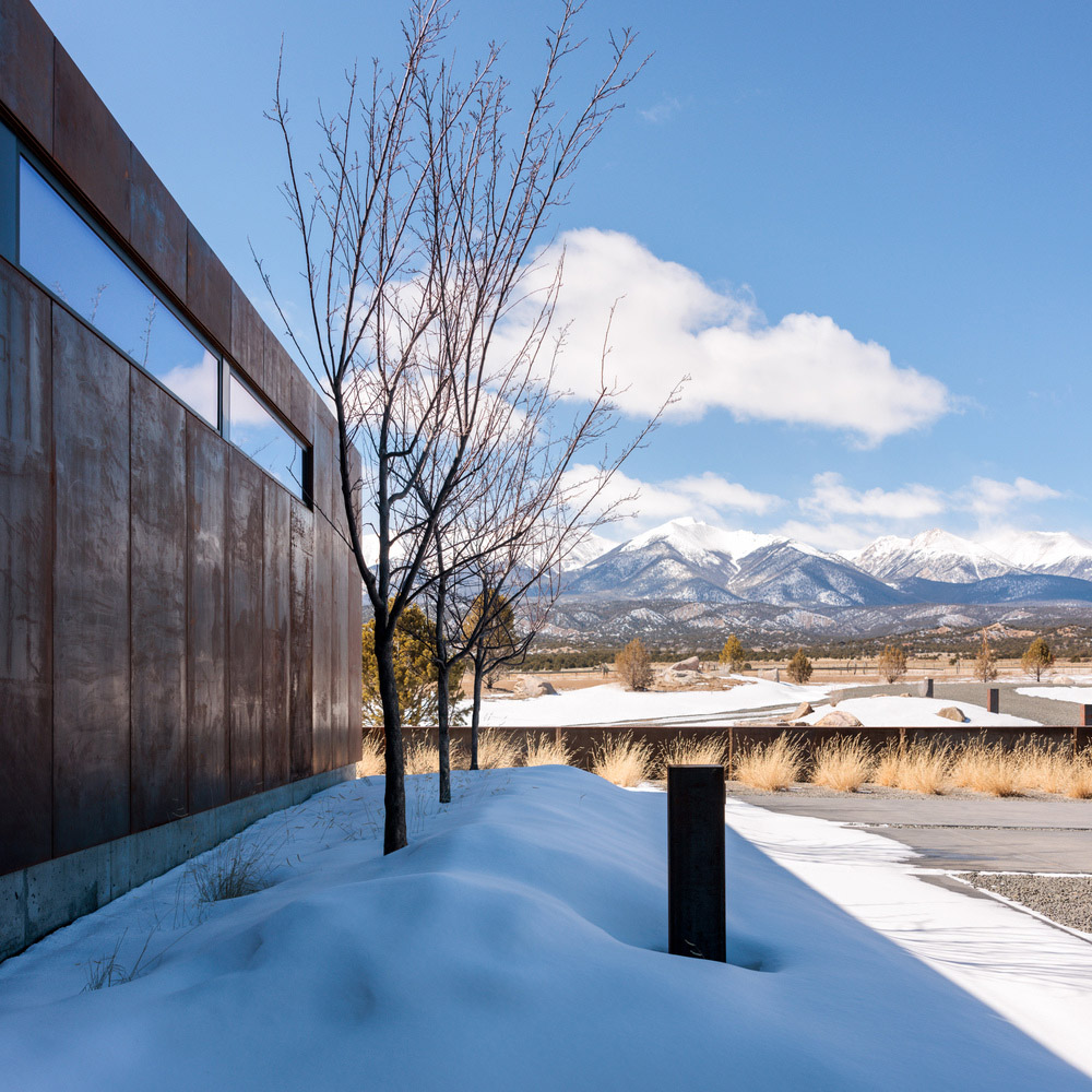 Studio B Architecture + Interiors,别墅设计案例,别墅设计,别墅设计方案,度假别墅,美国,4900㎡,山景度假别墅,景观别墅