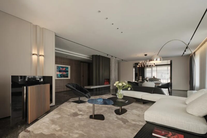 观享际SKH室内设计 | 南京502㎡，金陵玖园 · 如梦邂逅