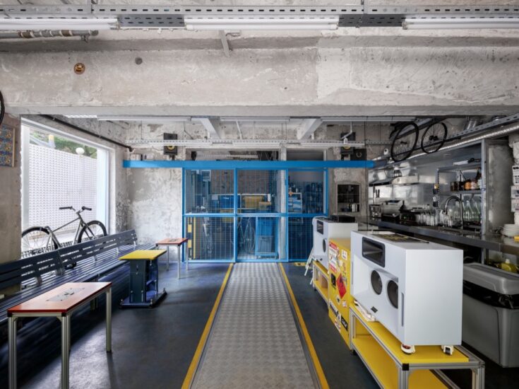 一岸建筑 | 上海SPOKE BEVERAGE ROOM咖啡厅