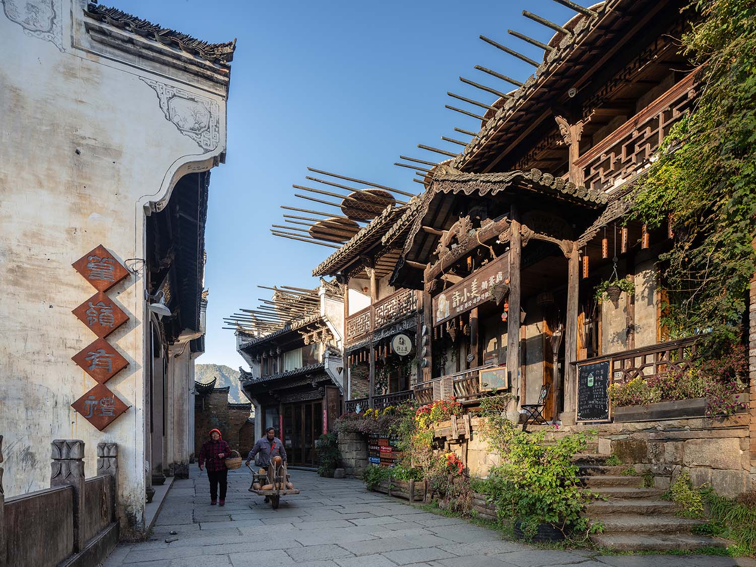 村庄改造,古村改造,旅游区村庄改造设计,乡村改造设计,景观改造,江西婺源篁岭古村改造,江西婺源,婺源县村庄文化传媒有限公司