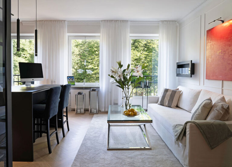 edward  partners | 35㎡，精致与简约，单身男士的小公寓