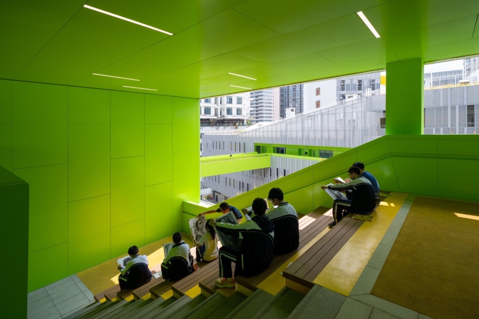 小学设计,学校设计,校园设计,学校设计案例,校园改造,学校装修,中学设计,校园建筑设计,深圳福田中学校园设计,深圳,reMIX临界工作室