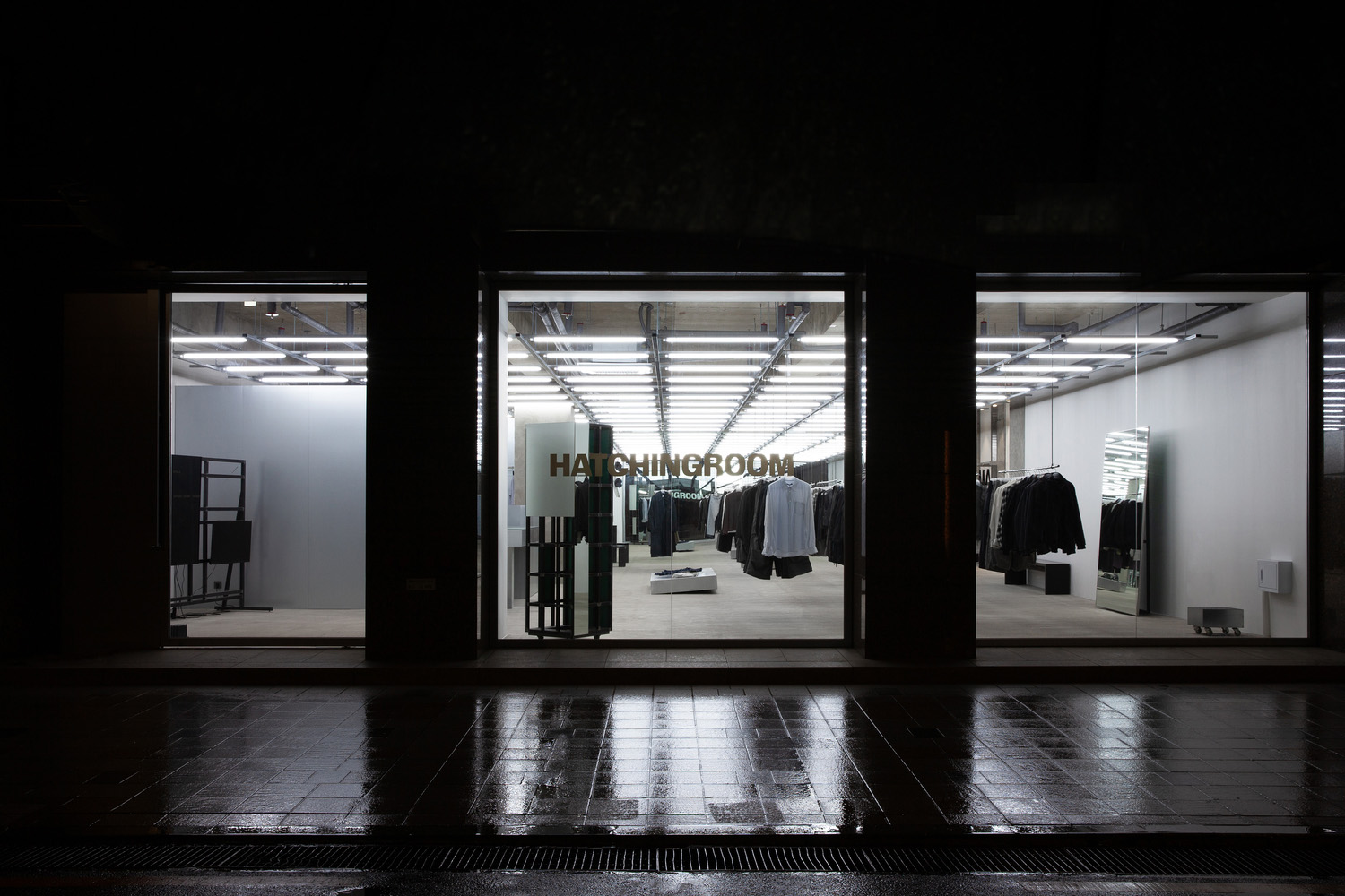 精品店设计,服装店设计,StudioPractice,服装店设计方案,服装店设计案例,Hatchingroom Flagship Store,韩国,231㎡,服装旗舰店,韩国,首尔