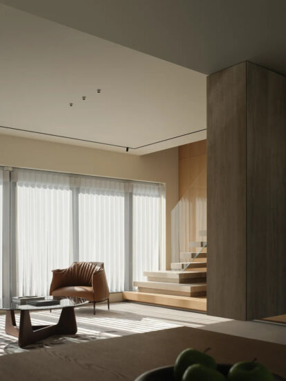 凌杰内建筑｜210㎡，浙江临海复式住宅-自由之家