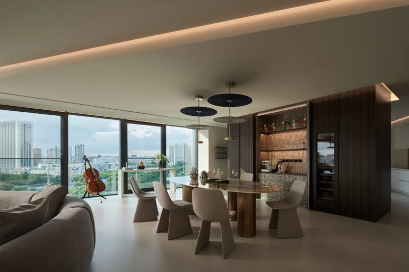 李一设计师事务所｜380㎡，宁波帝宝超级大平层