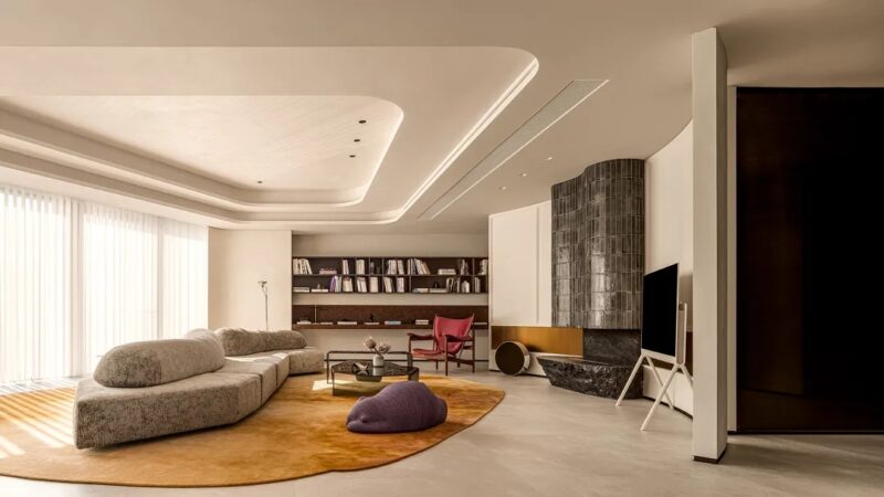 一启设计｜760㎡，宁波云端大平层