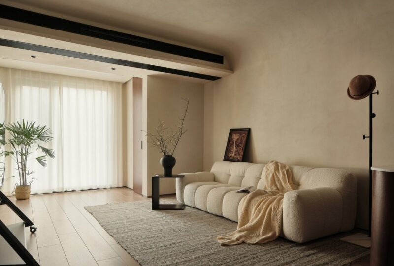 时铭空间设计｜228㎡，南京复式住宅-繁花之境