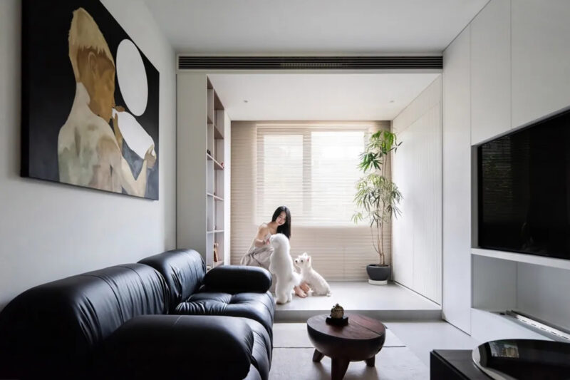 屿设计 | 100㎡，上海现代版中古风之家