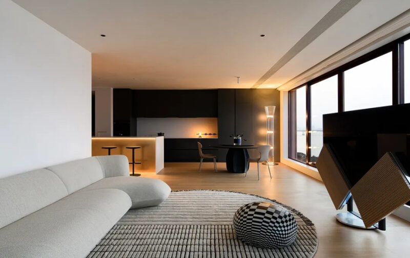 大墨空间设计 | 178㎡，温州住宅-内在搭建