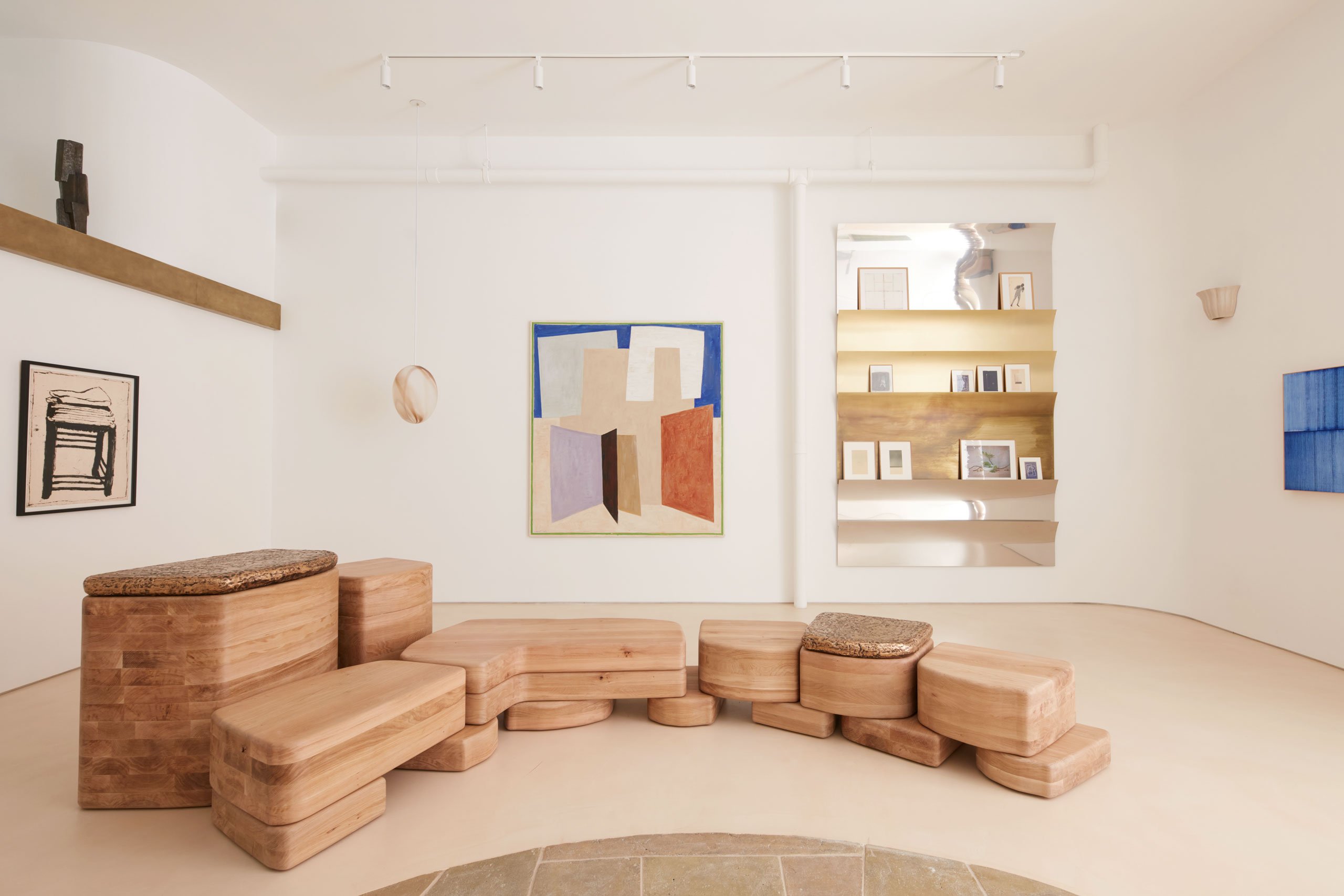 Amélie du Chalard,画廊设计,纽约,SoHo,画廊设计案例,画廊设计方案,Amelie Maison d'Art画廊,550㎡