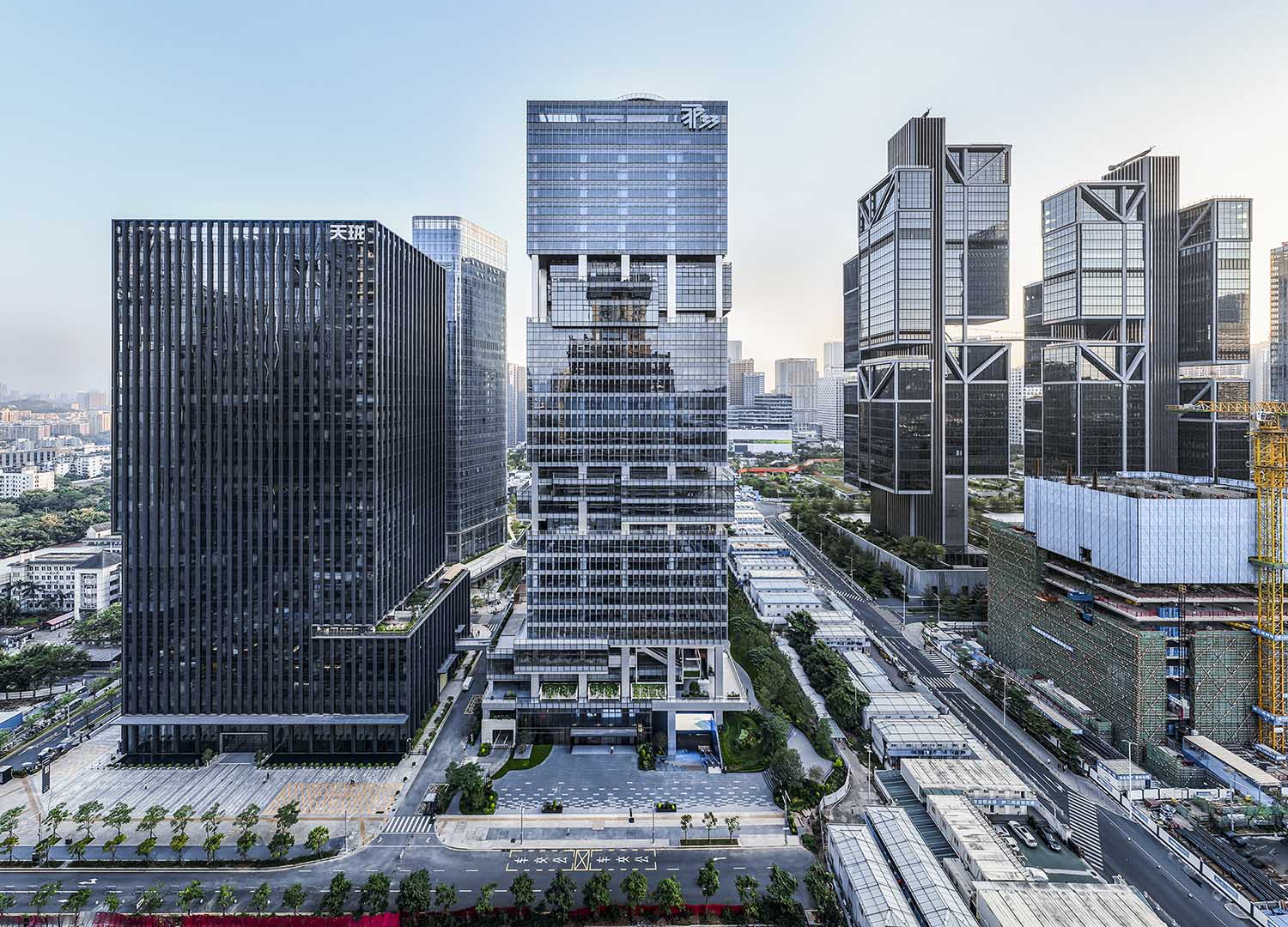 建筑设计,建筑大楼设计,办公大楼设计,办公室设计,深圳T33全时中心,深圳,Aedas建筑设计事务所,深圳市建筑科学研究院,香港郑中设计事务所CCD