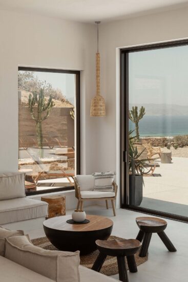 PLINTHOS ARCHITECTS |  希腊爱琴海La Punta度假别墅-融于山海