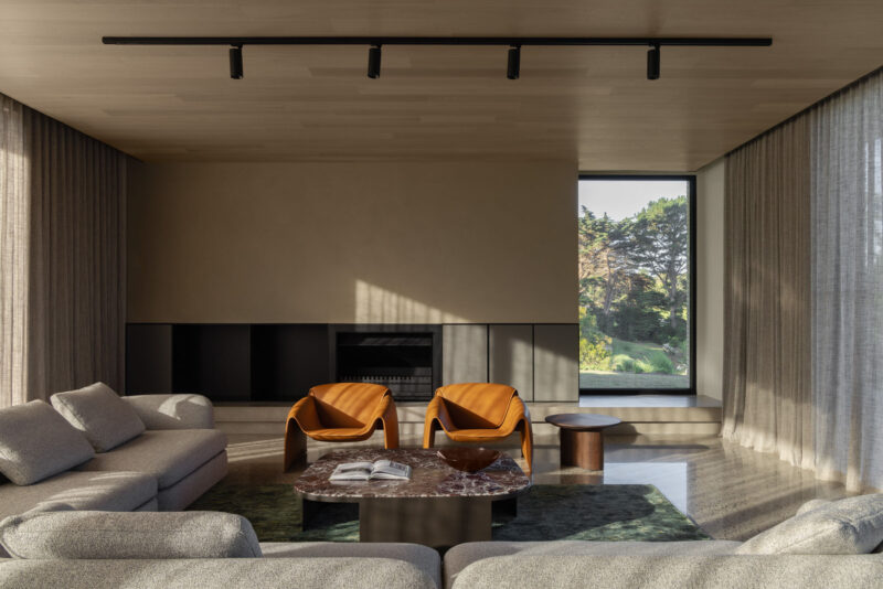 Webster Architecture & Interiors | 澳大利亚莫宁顿半岛平层海景别墅-融合城市与海岸