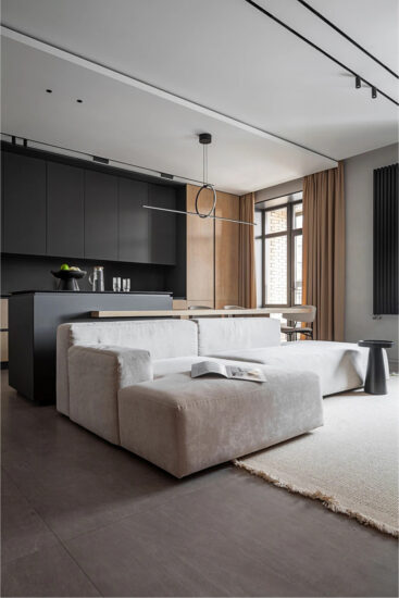 Anastasia Akimkina | 100㎡，原木色温馨大两室单身公寓，一个人的宽敞感生活家！