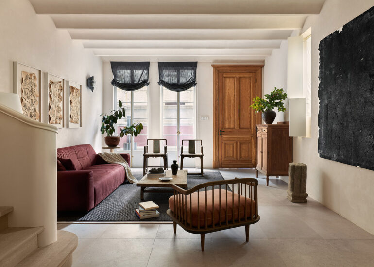 周文清新作 | 196㎡，上海惠安坊9号-设计师自宅