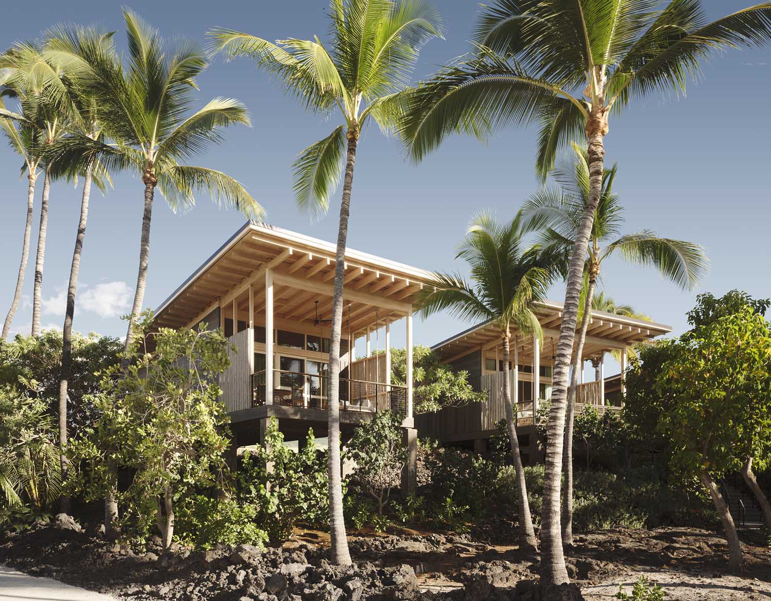 酒店设计,设计酒店,度假酒店设计,酒店设计案例,Walker Warner,酒店设计方案,海景酒店,度假村,Kona Village,夏威夷,美国