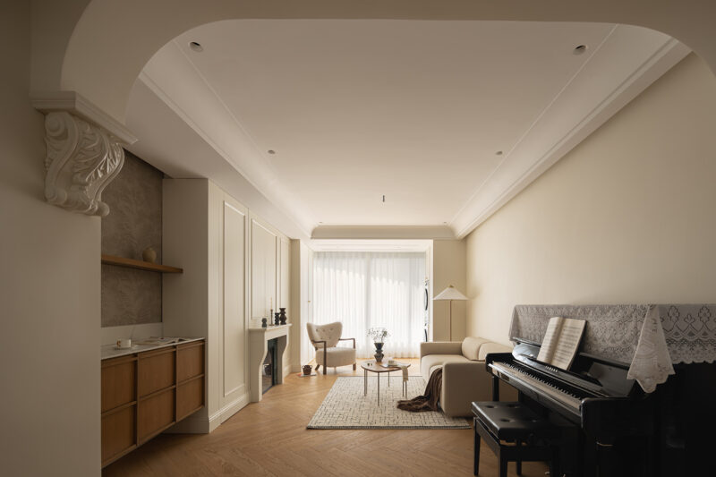 示觉设计 | 126㎡，上海法式中古风私宅