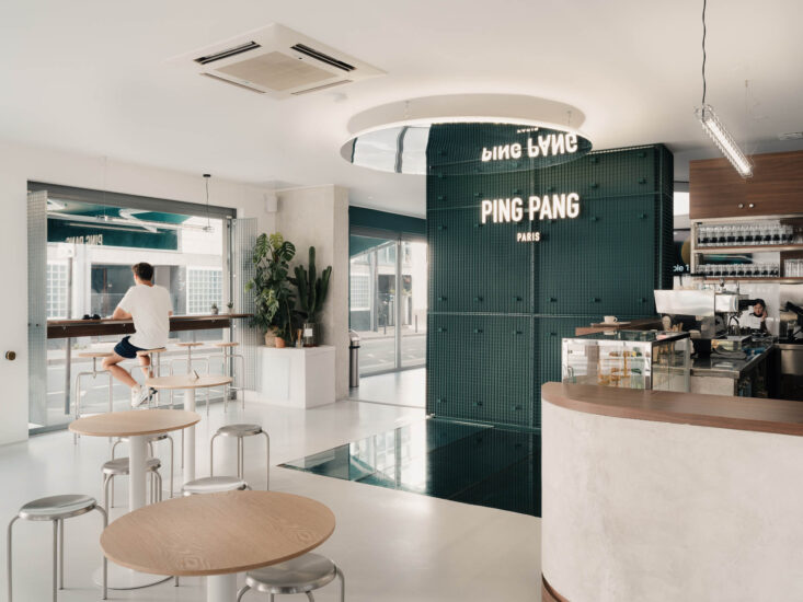 A’IDA | 250㎡，法国巴黎Ping Pang Sports Space-乒乓球馆+咖啡厅