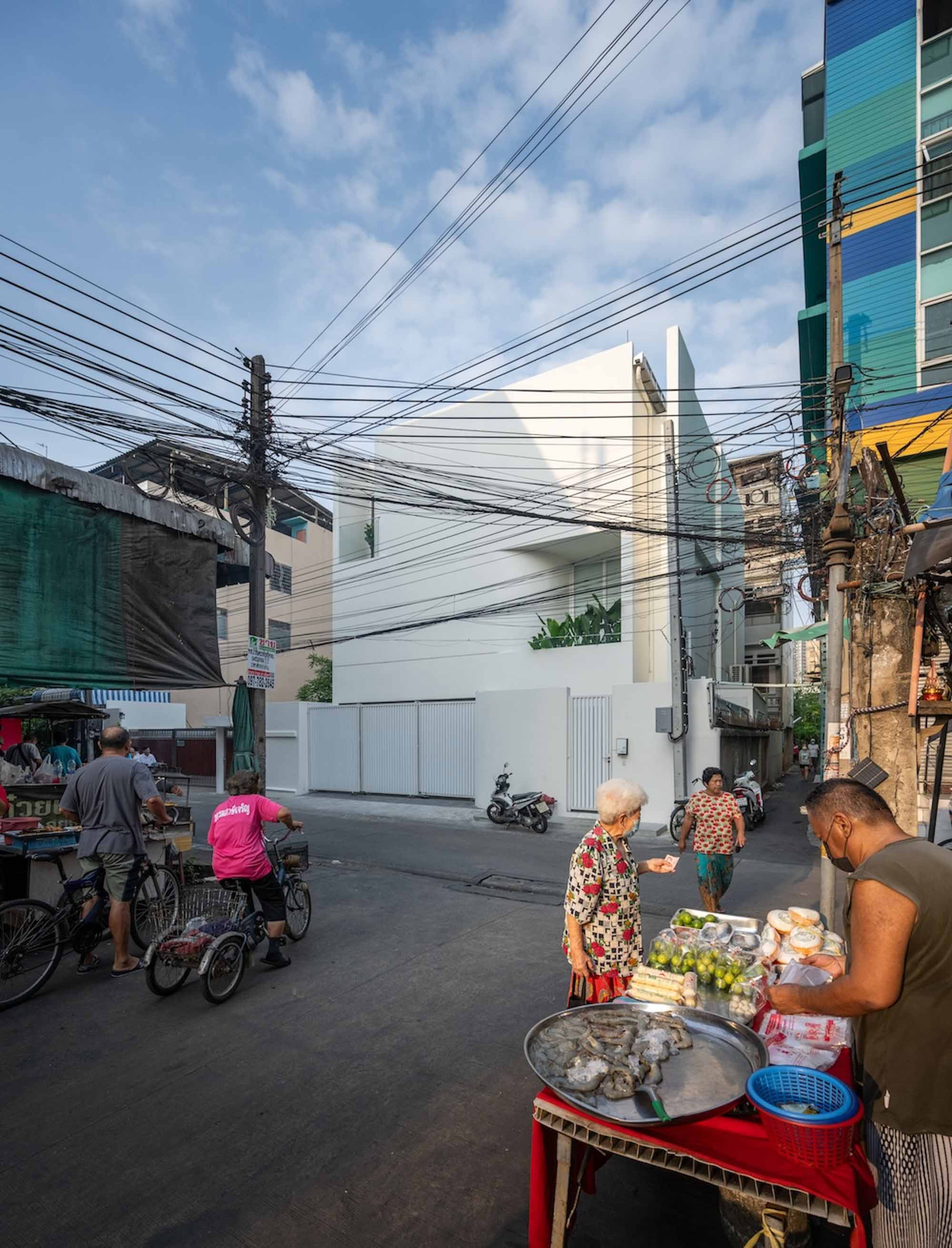 Sata Na Architect,别墅设计,别墅设计案例,别墅设计方案,泰国,曼谷,极简风格别墅,305㎡,极简主义