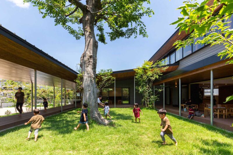 HIBINOSEKKEI+Youji no Shiro+Kids Design Labo | 日本北九州MJK幼儿园