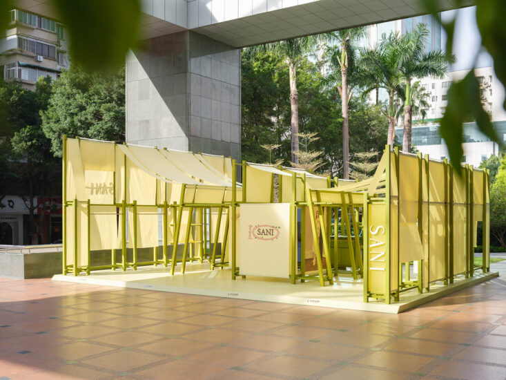 FLIP studio番番營作 | 巡游的“织布亭”—广州SANI十周年快闪店