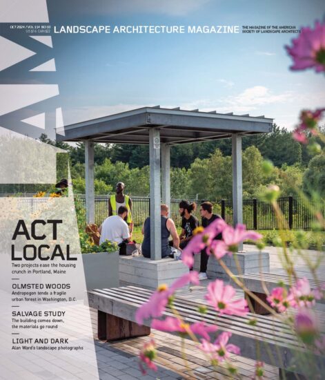 景观设计杂志Landscape Architecture Magazine-2024/10