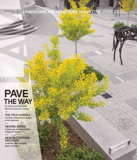 景观设计杂志Landscape Architecture Magazine-2024/12