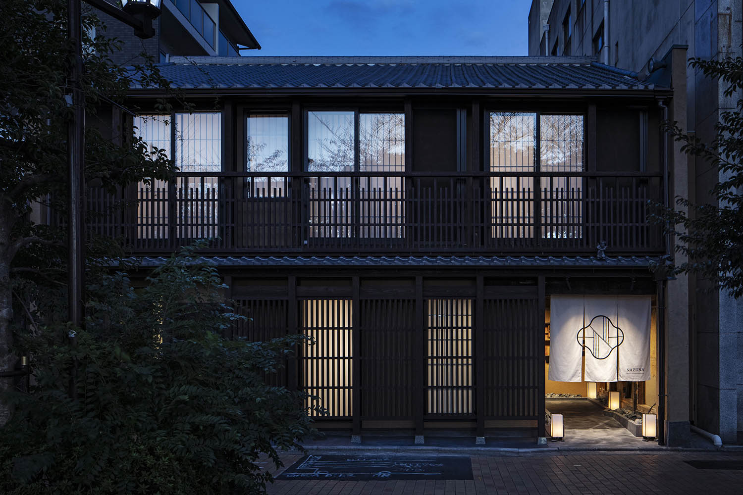Studio Aluc,度假酒店设计,酒店设计案例,酒店设计方案,日本,京都,Nazuna酒店,京都东本愿寺,Nazuna Kyoto