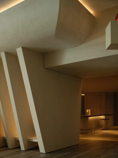 凯文国际设计/刘书林 | 广州罗浮宫INALCO岩板展厅