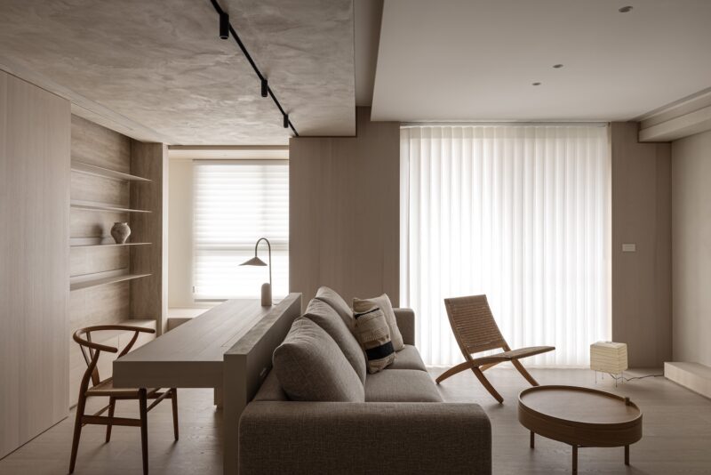 CJ.DE｜中国台湾新竹极简美学公寓-J House