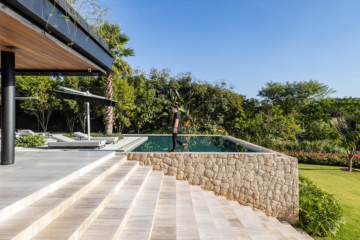 Padovani Arquitetos,别墅设计,别墅设计案例,别墅设计方案,巴西,景观别墅,开放式别墅