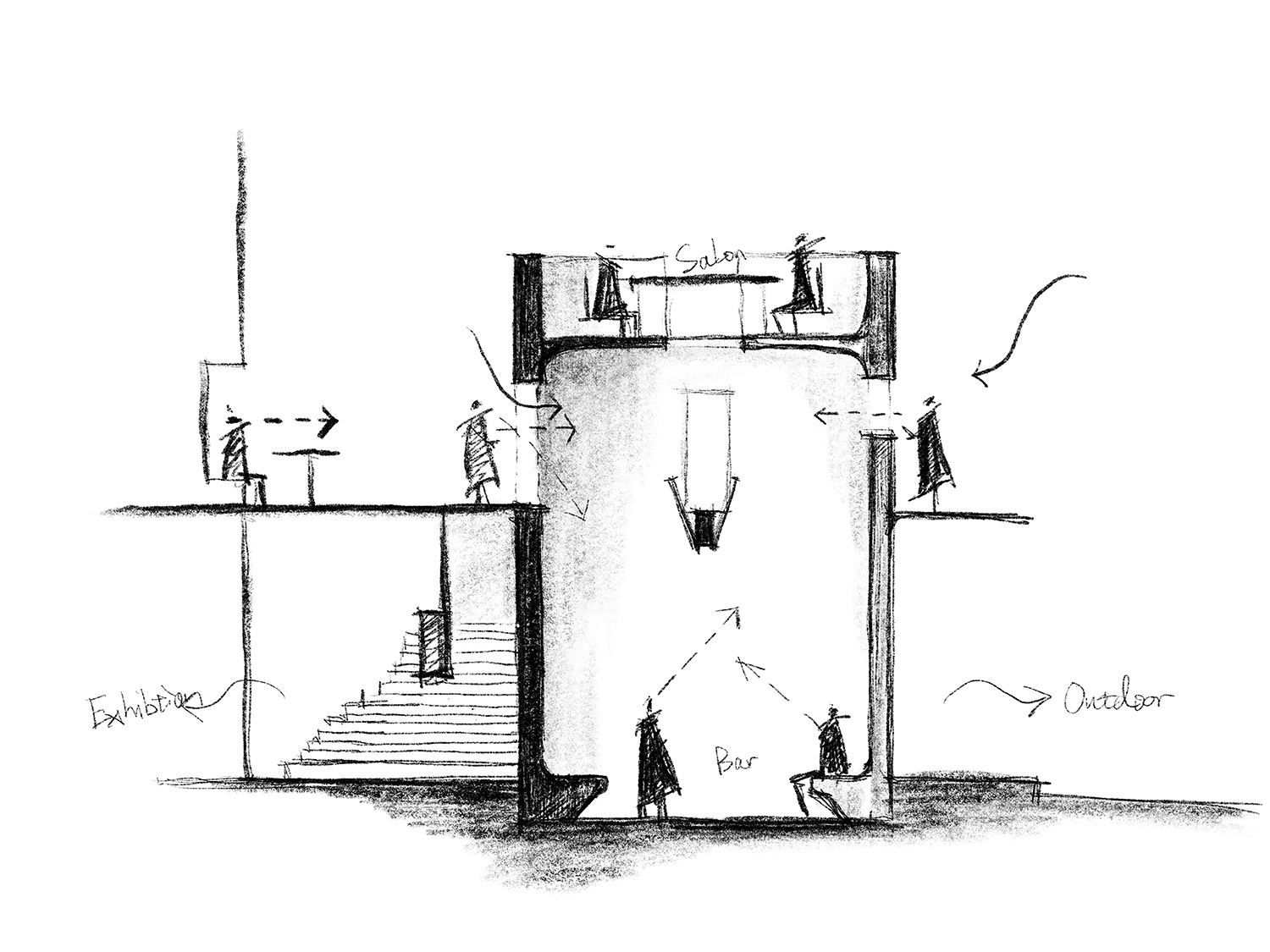 厂房改造,建筑改造,精酿酒吧空间,寻饮空间,溯空间,艺术画廊,上海藏在美术馆中的精酿空间,酒吧设计,酒吧改造,上海,UnderRoof Shanghai