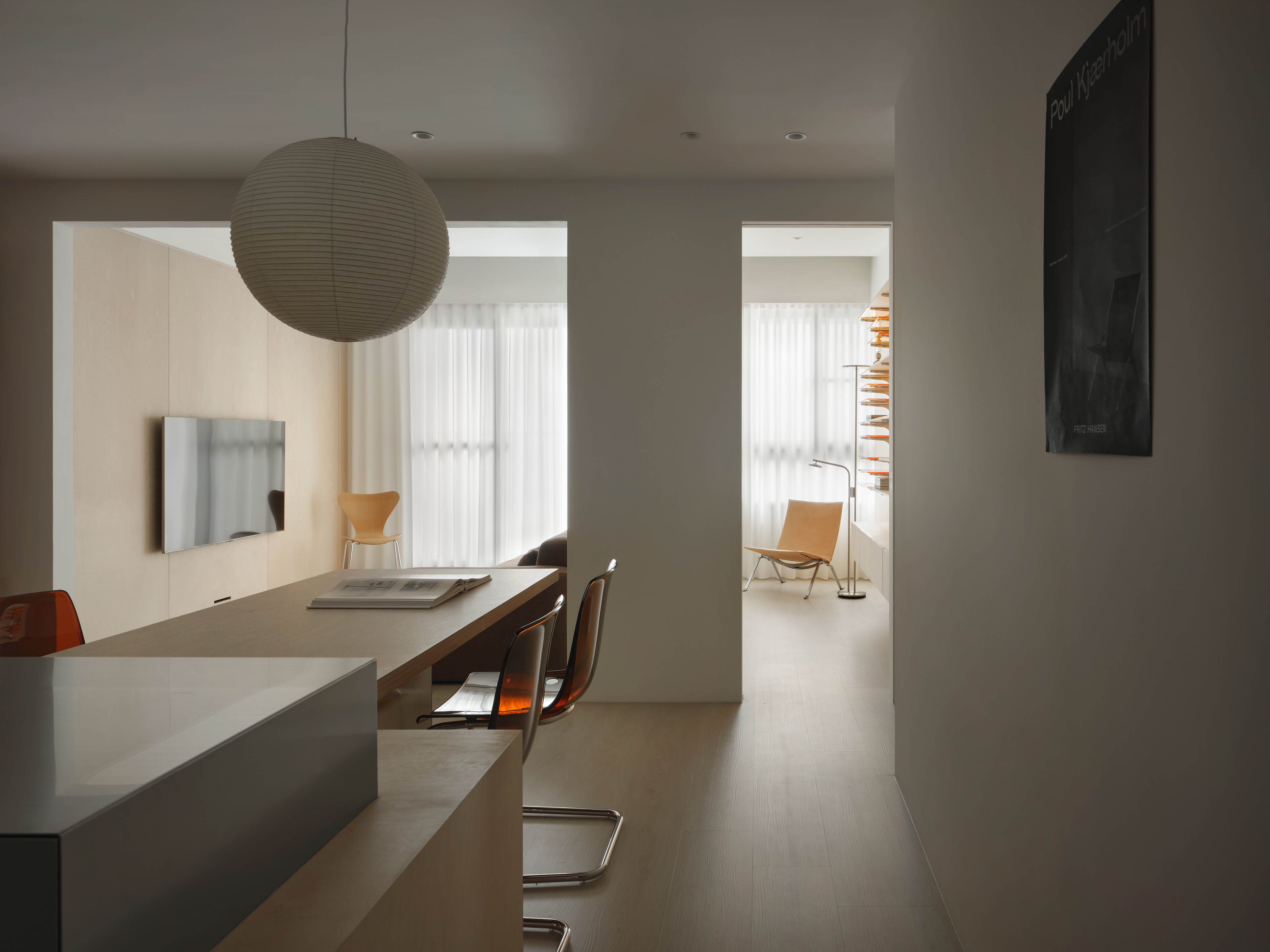 True Thing Design Studio,十幸制作,公寓设计案例,公寓设计方案,高雄,极简风格,极简主义