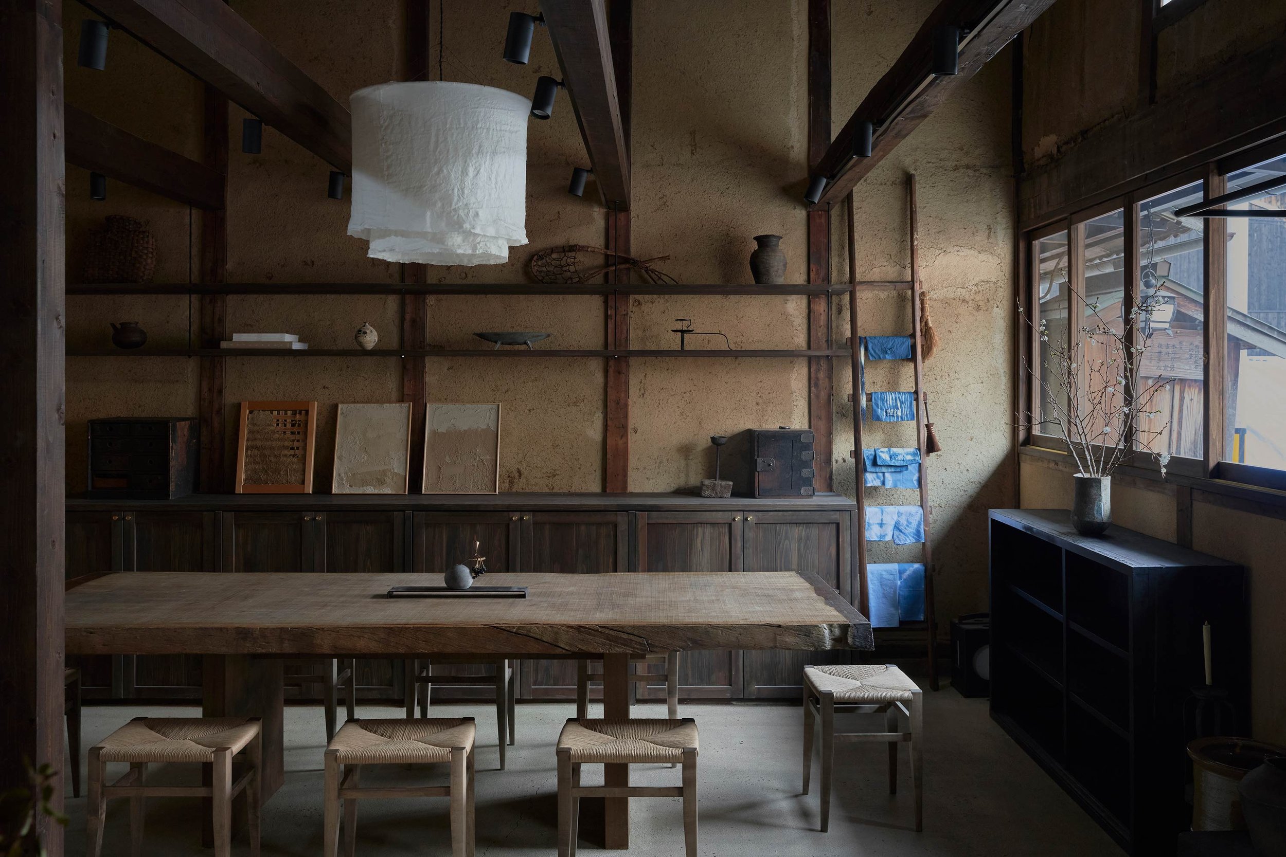 Maana+Sahena Design,工作坊,集合店设计案例,工作室设计方案,日本,京都,侘寂风格,侘寂美学,Maana Atelier