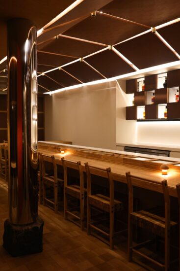 Gizi Associates | 73㎡，韩国Gach鸡尾酒酒吧&咖啡厅-皮革主题